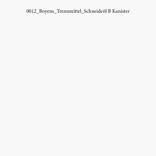 Schneideöl B